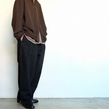 STILL BY HAND(スティルバイハンド)　　  Cashmere mixed high neck blouson   　　　BL04263