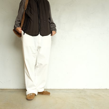 kontor(コントール)　　  Binder Stripe Quilted Vest