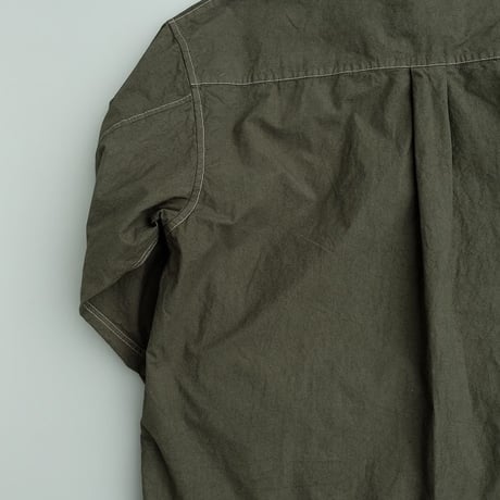 kontor(コントール)　　　  Garment-dyed   B.D   shirt　　　Green