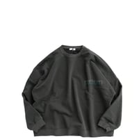 kontor(コントール)　　  Dolman sleeve logo sweat shirt　　　Charcoal