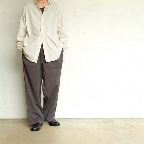 LAMOND(ラモンド)　　  TWILL TWIST PANTS　　　Charcoal