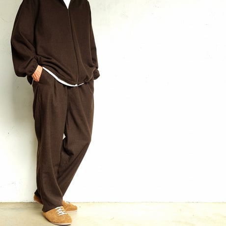 STILL BY HAND(スティルバイハンド)  　　Cashmere mixed easy pants　　　PT04263