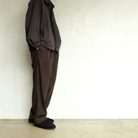 STILL BY HAND(スティルバイハンド)　　　 Cotton twill easy pants　　PT06263