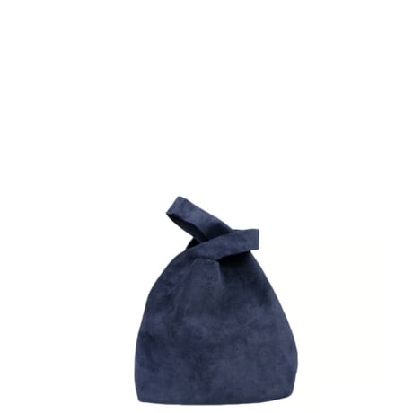 SUNSHINE＋CLOUD(サンシャインプラスクラウド)　　  Mini Suede Bag　　　　Navy