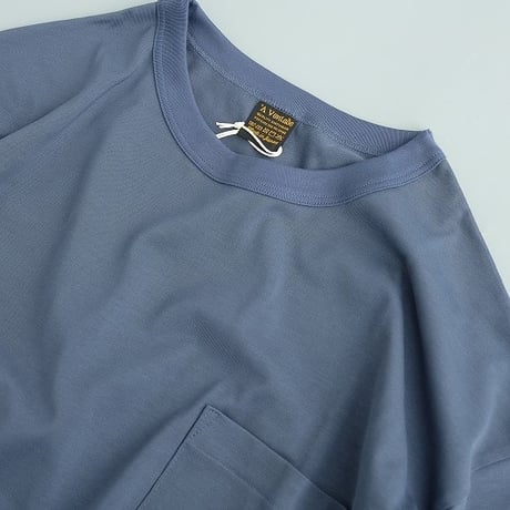 *A VONTADE(アボンタージ)　　  9oz Silket Athletic T-Shirt　　Blue Gray