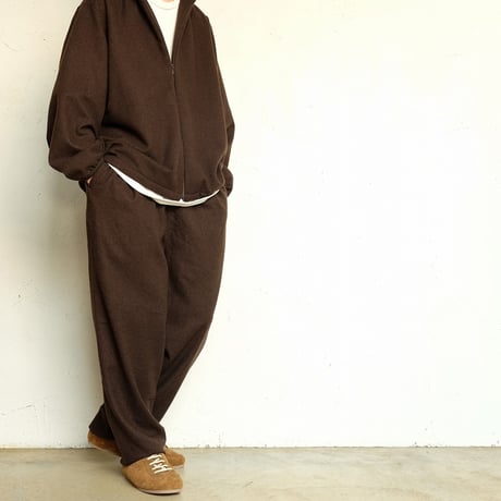 STILL BY HAND(スティルバイハンド)  　　Cashmere mixed easy pants　　　PT04263