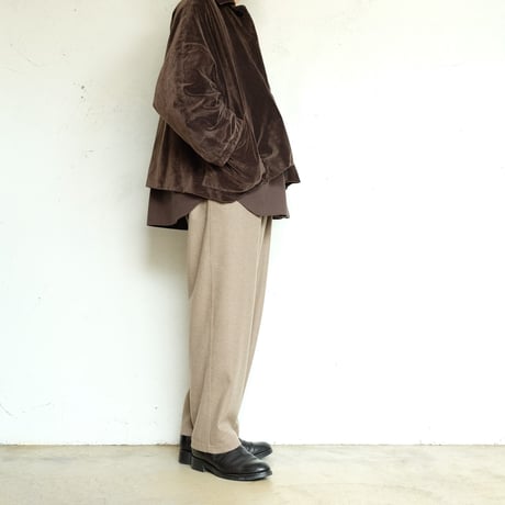 holk(ホーク)　　　 Kang Fu Pants  - lamb short beaver　　　Beige