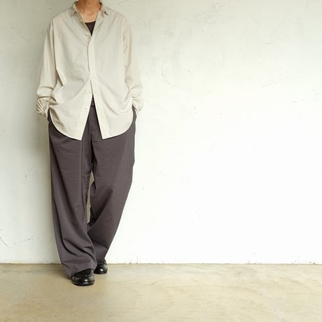 LAMOND(ラモンド)　　  TWILL TWIST PANTS　　　Charcoal