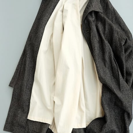 STILL BY HAND(スティルバイハンド)　　  Linen mixed wool coat　　　CO01263