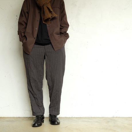STILL BY HAND(スティルバイハンド)　　　 Creasy pleated pants    PT09263