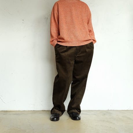 LAMOND(ラモンド)　  CORDUROY STANDARD WIDE PANTS