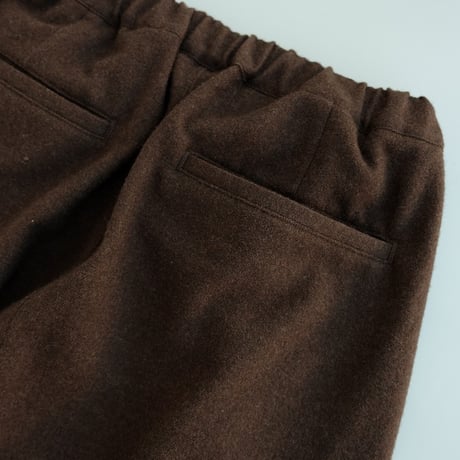 STILL BY HAND(スティルバイハンド)  　　Cashmere mixed easy pants　　　PT04263
