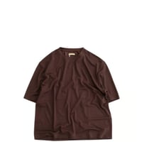 LAMOND(ラモンド)　　　  CWOOL TEE　　　Brown