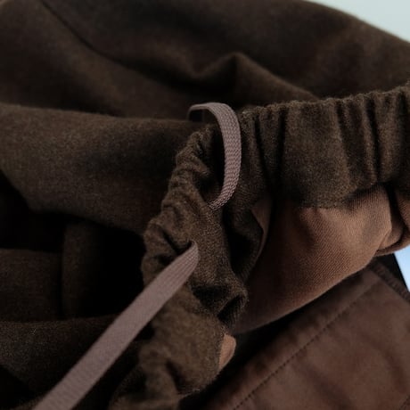 STILL BY HAND(スティルバイハンド)  　　Cashmere mixed easy pants　　　PT04263