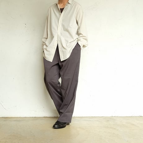 LAMOND(ラモンド)　　  TWILL TWIST PANTS　　　Charcoal
