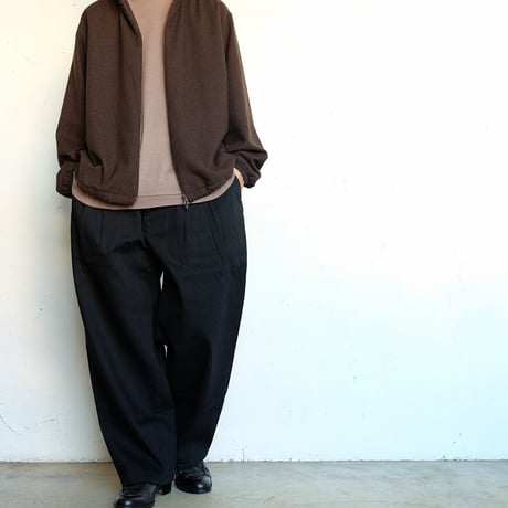 STILL BY HAND(スティルバイハンド)　　  Cashmere mixed high neck blouson   　　　BL04263