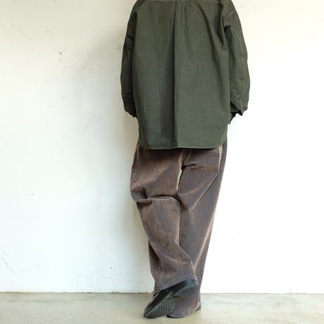 kontor(コントール)　　　　 Washed Flocked Denim Pants
