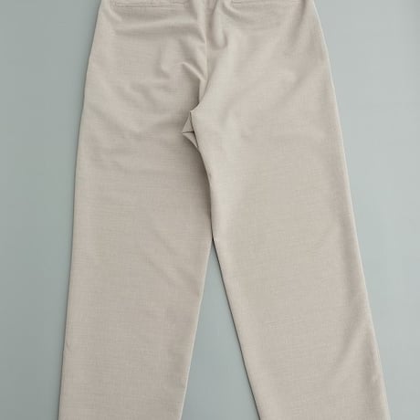 LAMOND(ラモンド)　　  New Semi Wide Shari Pants　　　　Ash Gray