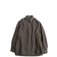 kontor(コントール)　　　  Garment-dyed   B.D   shirt　　　Charcoal
