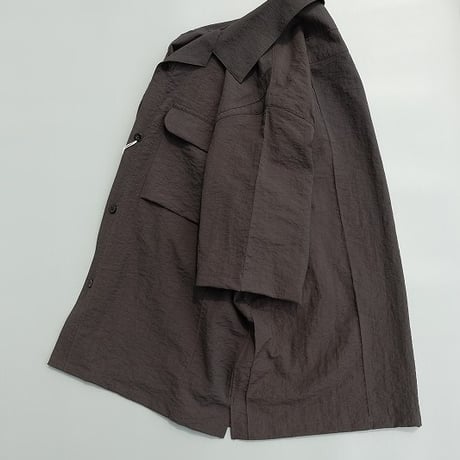 STILL BY HAND(スティルバイハンド)　　  Pin Tuck Open Collar Shirt　　SH 07261