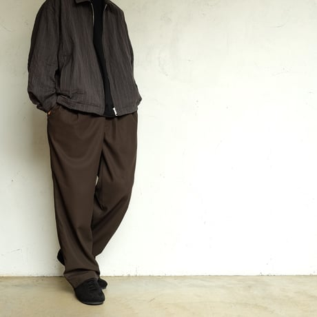 STILL BY HAND(スティルバイハンド)　　　 Cotton twill easy pants　　PT06263