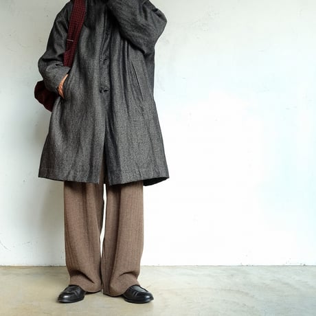 STILL BY HAND(スティルバイハンド)　　  Linen mixed wool coat　　　CO01263