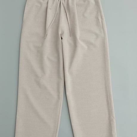 LAMOND(ラモンド)　　  New Semi Wide Shari Pants　　　　Ash Gray