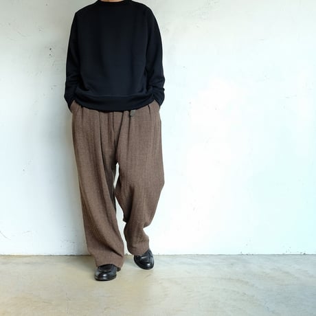 ORDINARY FITS(オーディナリーフィッツ) 　　 Wool Sweat　　　Black