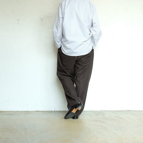 STILL BY HAND(スティルバイハンド)　　　 Cotton twill easy pants　　PT06263