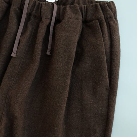 STILL BY HAND(スティルバイハンド)  　　Cashmere mixed easy pants　　　PT04263