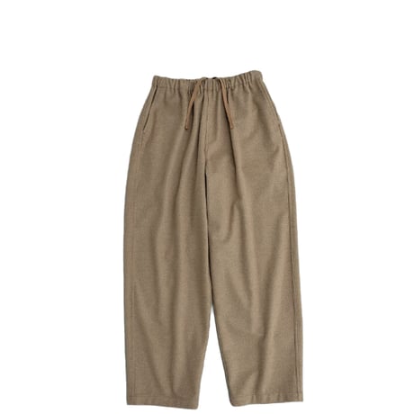 holk(ホーク)　　　 Kang Fu Pants  - lamb short beaver　　　Beige