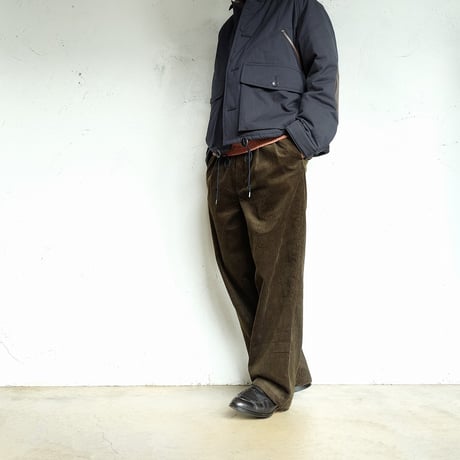 LAMOND(ラモンド)　  CORDUROY STANDARD WIDE PANTS