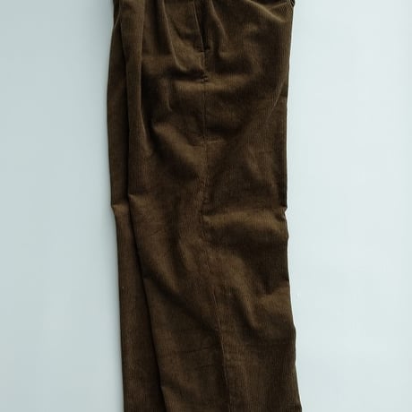 LAMOND(ラモンド)　  CORDUROY STANDARD WIDE PANTS