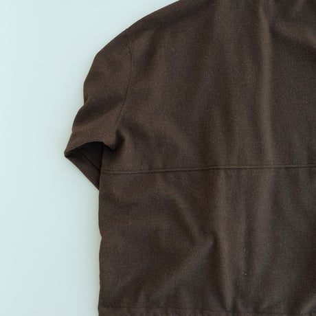 STILL BY HAND(スティルバイハンド)　　  Cashmere mixed high neck blouson   　　　BL04263