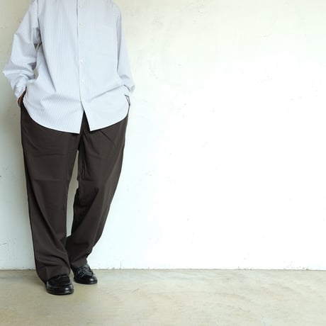 STILL BY HAND(スティルバイハンド)　　　 Cotton twill easy pants　　PT06263