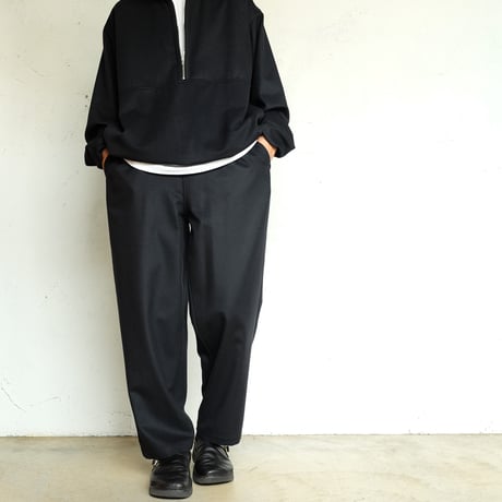 holk(ホーク)　　　 Kang Fu Pants  - lamb short beaver　　　Black