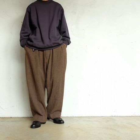 STILL BY HAND(スティルバイハンド)　　  Fleece pullover    CS07263