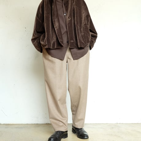 holk(ホーク)　　　 Kang Fu Pants  - lamb short beaver　　　Beige
