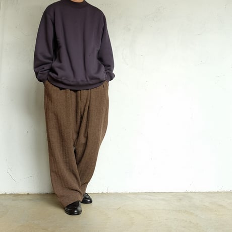 STILL BY HAND(スティルバイハンド)　　  Fleece pullover    CS07263