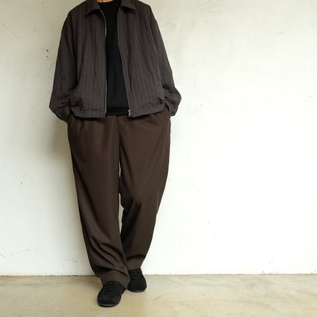 STILL BY HAND(スティルバイハンド)　　　 Cotton twill easy pants　　PT06263