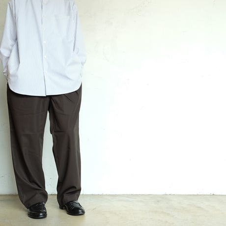 STILL BY HAND(スティルバイハンド)　　　 Cotton twill easy pants　　PT06263