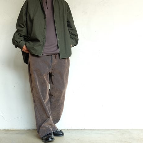 kontor(コントール)　　　　 Washed Flocked Denim Pants