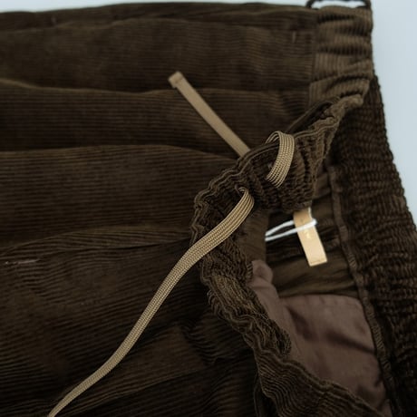 LAMOND(ラモンド)　  CORDUROY STANDARD WIDE PANTS