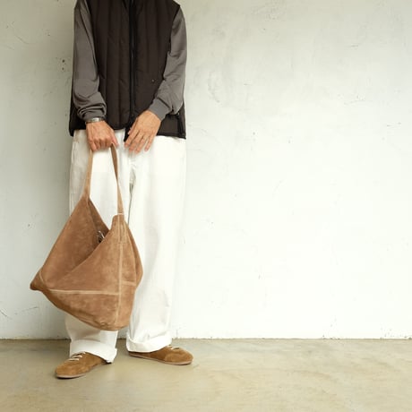SUNSHINE+CLOUD(サンシャインプラスクラウド)　　  Suede Shoulder Bag　　Brown