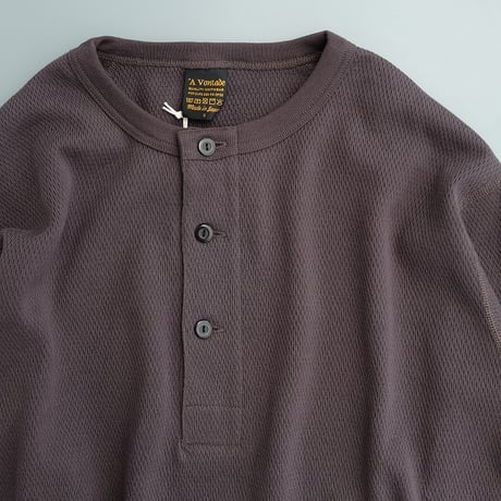 *A VONTADE(アボンタージ)　　　  Split Raglan Thermal Henlty　LS