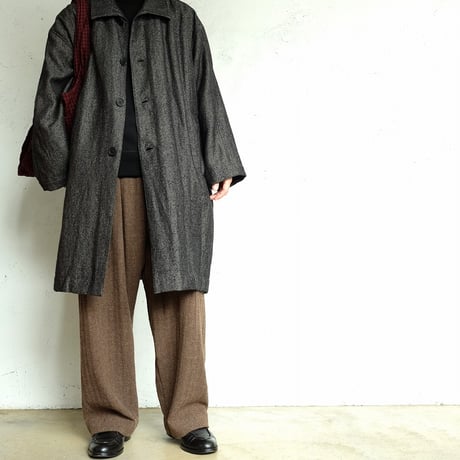 STILL BY HAND(スティルバイハンド)　　  Linen mixed wool coat　　　CO01263