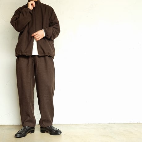 STILL BY HAND(スティルバイハンド)　　  Cashmere mixed high neck blouson   　　　BL04263