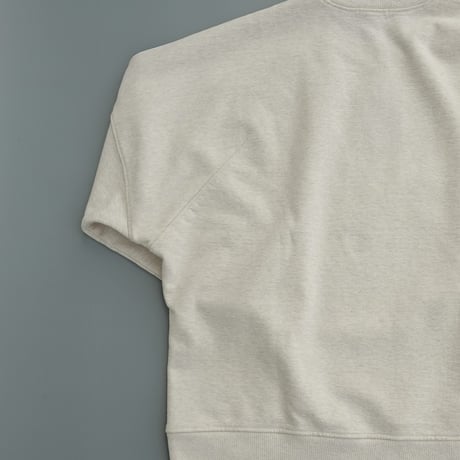 kontor(コントール)　　  Dolman sleeve logo sweat shirt　　　Oatmeal