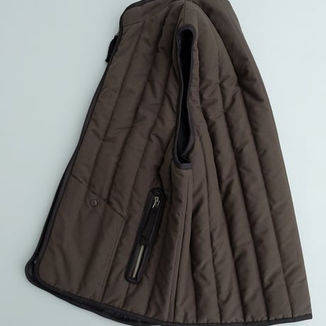 kontor(コントール)　　  Binder Stripe Quilted Vest