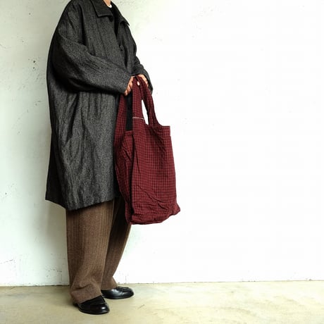 STILL BY HAND(スティルバイハンド)　　  Linen mixed wool coat　　　CO01263